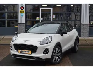 Ford Puma 1.0 EcoBoost Hybrid Titanium X Airco, Navi, TwoTone, Km 93600 !!