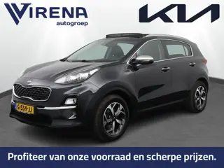 Kia Sportage 1.6 T-GDI DynamicPlusLine Automaat - Schuif-/kanteldak - Trekhaak - Keyless - Stoelverw
