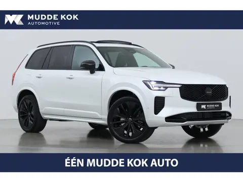 Volvo XC90 T8 Plug-in hybrid Ultra Black Edition | Luchtvering | Trekhaak | Head-Up | 360° Camera | 