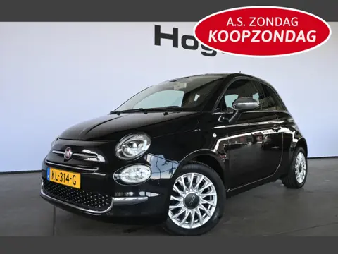 Fiat 500 0.9 TwinAir Turbo Lounge Airco Navigatie Leder Lichtmetaal Panoramadak Xenon Goed onderhoud