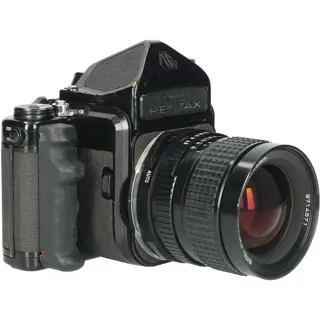 Tweedehands Pentax 6x7 MLU (TTL Prisma) met SMC 75mm f4.5 CM5638