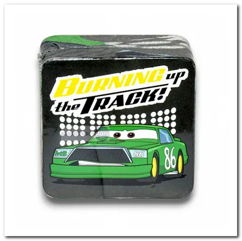 Cars Magic Face cloth: Chick Hicks - Burning up the track!
