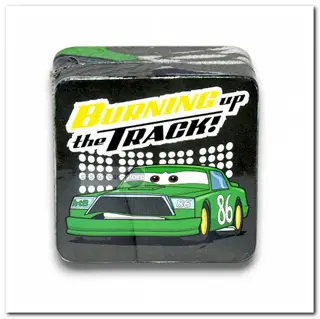 Cars Magic Face cloth: Chick Hicks - Burning up the track!
