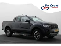 Ford Ranger 2.0 EcoBlue Wildtrak Supercab Leer, ACC, Camera, Apple Carplay, Verwarmde Voorruit, Trek