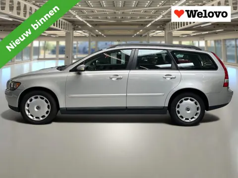 Volvo V50 2.4i Summum Incl. BTW, dealer onderhoud, leder, electr. stoel, boekjes...