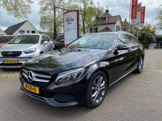 MERCEDES-BENZ C-KLASSE ESTATE 180 AUTOMAAT / NAVI / STOELVERW. / CRUISE CTR. / TREKHAAK AFN.