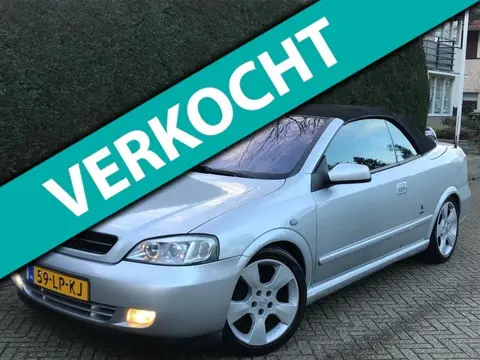Opel Astra Cabriolet 1.8-16V CABRIO/LEER//STOELVERWARMING/LM VELGEN/RIJDT PERFECT!/