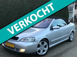 Opel Astra Cabriolet 1.8-16V CABRIO/LEER//STOELVERWARMING/LM VELGEN/RIJDT PERFECT!/