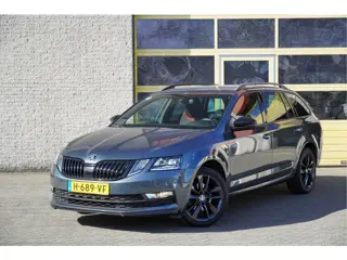 Škoda Octavia Combi 1.0 TSI Sport Plus Business BJ2020 Lmv 17" | Led V+A | Pdc | Trekhaak | App-Conn