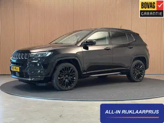 Jeep Compass 1.5T e-Hybrid S Aut. | Navi | 360 Camera | Leder | Stoelverw. | LED | Incl. garantie