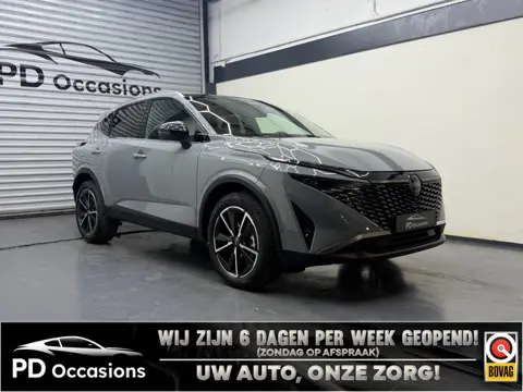 Nissan Qashqai 1.3 MHEV Tekna Plus - HUD - (360 Camera) - Memory - Pano - Leer