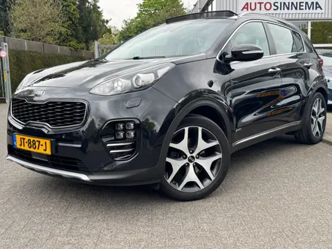 Kia Sportage 1.6 T-GDI 4WD GT-Line PlusLine | Trekhaak | Panoramadak |Stoelkoeling | Stuurverwarming