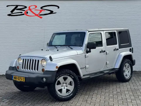 Jeep Wrangler Unlimited 3.8 Sahara Cabrio Automaat 4 Deurs Airco Cruise Control Trekhaak Stoelverwar