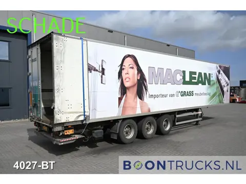 Groenewegen DRO-14-27 BOX * SCHADE * TAILLIFT 2500KG * LIFT AXLE * NL TRAILER * APK 05-2026