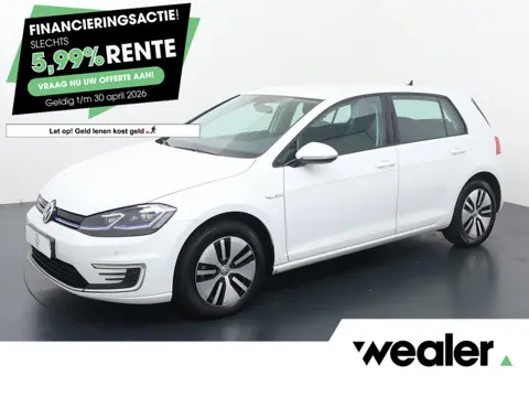 Volkswagen e-Golf E-DITION | 136 PK | SoH 89% |  Adaptive cruise control | Climate control | Apple C