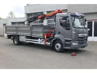 DAF LF 230 | Tipper & Crane | PALFINGER PK9001 | 92700Km | 2020 | 16Ton | 6 Cylinder | Crane remote 