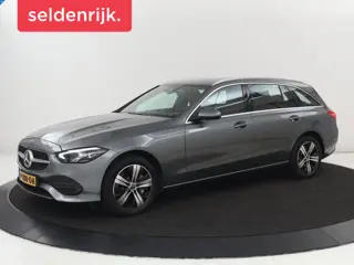 Mercedes-Benz C-klasse 300e Luxury Line | SOH 92% | Leder | Trekhaak |  Stoelverwarming | Sfeerverli