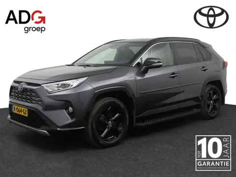 Toyota RAV4 2.5 Hybrid Bi-Tone | Electrisch schuifkanteldak | Trekhaak | 360 graden camera | Lederen