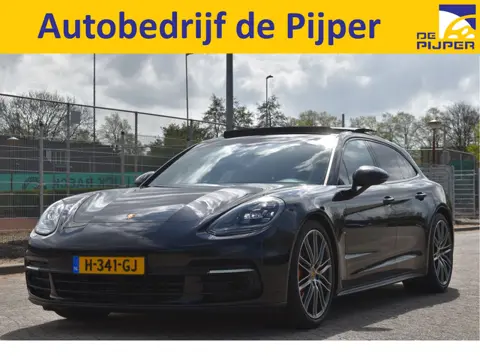 Porsche Panamera 4 Sport Turismo 3.0 Turbo | Open dak | Keyless | Luchtvering | Carplay | Mem.stoele