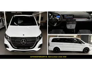 Mercedes-Benz V-Klasse 220d L3 AMG Grijs Kenteken Distronic Trekhaak 2 EL. Schuifdeuren LED Night Pa