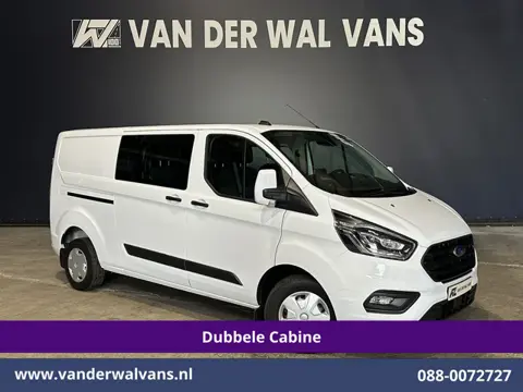 Ford Transit Custom 2.0 TDCI 131pk L2H1 Dubbele Cabine Euro6 Airco | 6-Zits | Camera | Apple Carplay