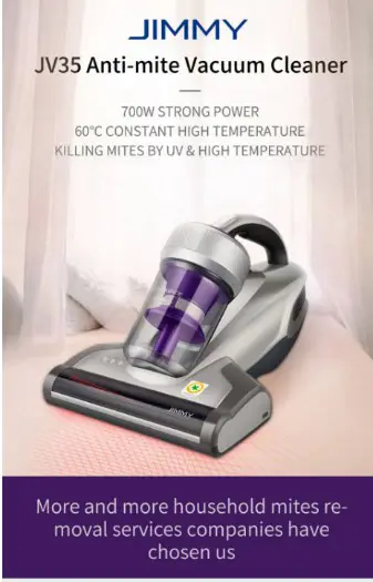 JIMMY JV35 Handheld Anti-mite Vacuum Cleaner High
