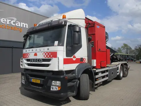 Iveco AD260S27Y/PS CNG | KLIMA | INTARDER | SIDELOADER + TRANSLIFT CHAIN SYSTEM |