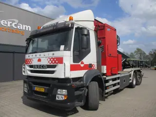 Iveco AD260S27Y/PS CNG | KLIMA | INTARDER | SIDELOADER + TRANSLIFT CHAIN SYSTEM |