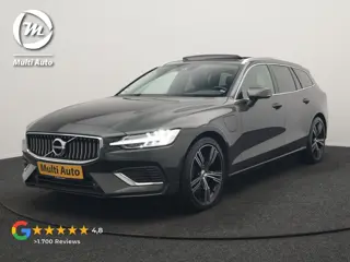 Volvo V60 T6 Recharge AWD Inscription PHEV 340pk Dealer O.H. | Panodak | Camera | Lederen Sportstoel