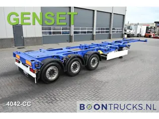 Schmitz Cargobull SCF 24 G + GENSET (2018) | 2x20-30-40-45ft HC * SAF/DISC * EXTENDABLE REAR