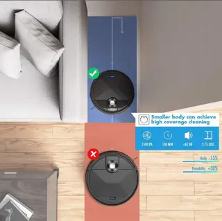 APOSEN A200 Robot Vacuum Cleaner Integrated