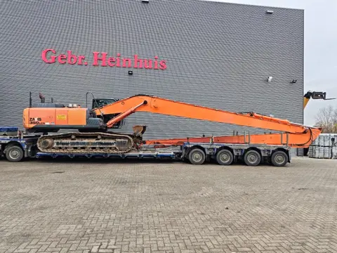 Hitachi ZX 350 LCN-5B Long Reach 22 meter Topcon Laser system!