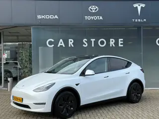 Tesla Model Y Long Range AWD 75 kWh 94% SOH FSD Dealer Onderhouden