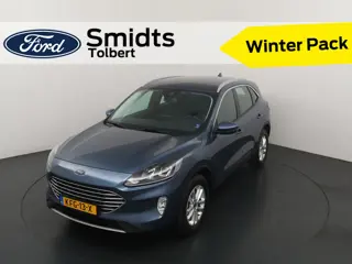 Ford Kuga 2.5 PHEV 225 pk Titanium | AGR stoelen | Half Leer | Winter Pack | Fabr. Gar. T/m 18-10-20