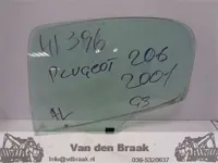 Peugeot 206 5drs 1998-2009 Portierraam links achter