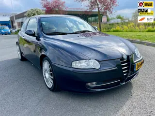 Alfa Romeo 147 1.6 T.Spark Lusso, Airco, Carplay, Cam, Leder, Lmv, Spoiler, Cruise, Geen import, Nap