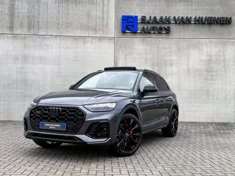 Audi Q5 50TFSI e 299PK Quattro Competition S Edition S-Line 1é Eig! Panoramadak|S-Kuipstoelen|360°Vi