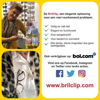 Brilclip - dat is handig