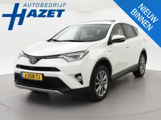 Toyota RAV4 2.5 HYBRID AWD EXECUTIVE + SCHUIFDAK | LEDER | TREKHAAK | MEMORY | 360 CAMERA | STUURVER