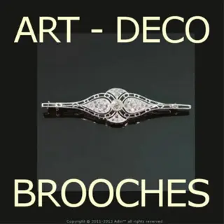 Art-deco brooches aan het zoeken? Bij Adin in Antwerpen!