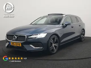 Volvo V60 T6 Recharge AWD Inscription Plug In Hybrid 340pk Dealer O.H. PHEV | Trekhaak Af Fabriek | 