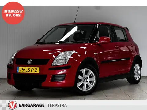 Suzuki Swift 1.3 Cool/ 5-Drs/ 15'' LMV/ Airco/ Elek. pakket/ Isofix/ Radio-CD AUX & USB/ LEDER. Stuu