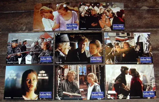 SOFIE ' S WERELD lobbycard set.