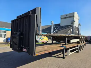 Krone BPW - DRUM Stapel KRONE 3-assige platte opleggers -BPW assen - Trommelremmen - Luchtvering - 3