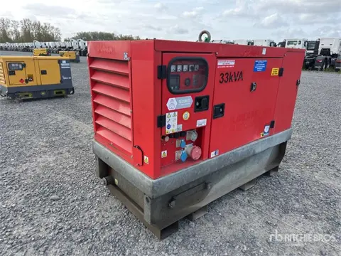 Europower Generators 33 kVA Skid-Mounted Generator Set (Inop