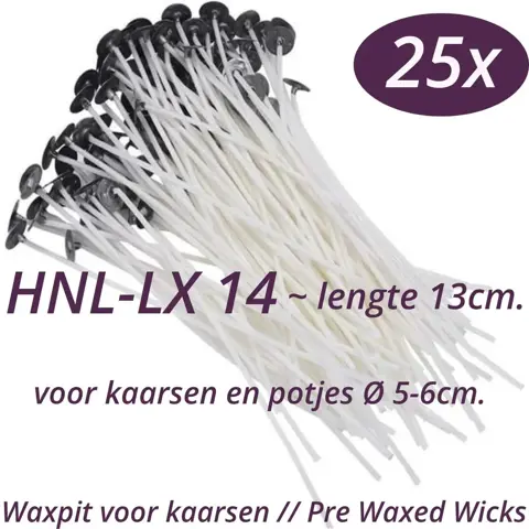 Waxpit HN-LX14 kaarsen maken 25st.