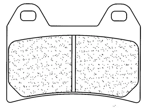 REMBLOKKEN VOOR Ducati 848 2011 - 2014 / 2008 - 2010 / 2010
