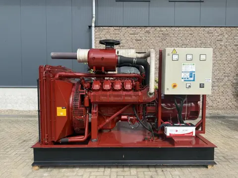 Iveco 8281 SRI 26.02 A55 Leroy Somer 400 kVA Noodstroom Generator as New ! 357 hours