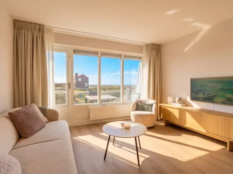 Appartement bij De Koog centraal gelegen en direct aan Noordzee