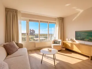Appartement bij De Koog centraal gelegen en direct aan Noordzee